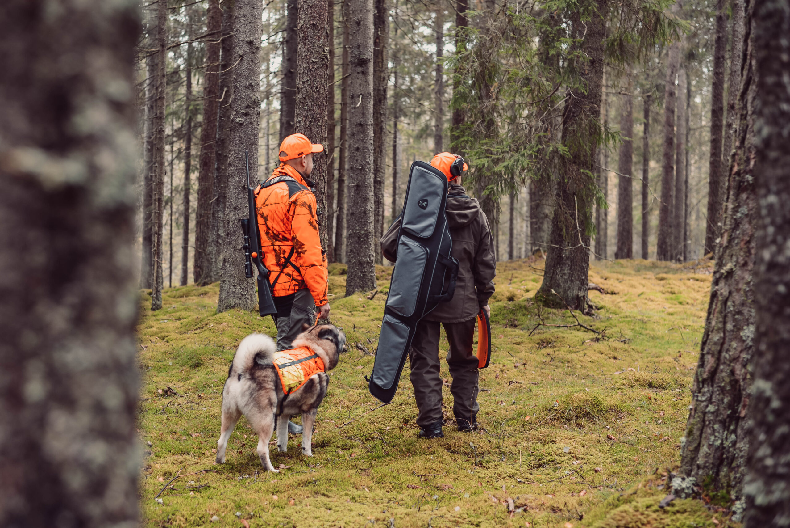 Jägare planerar jaktdagen